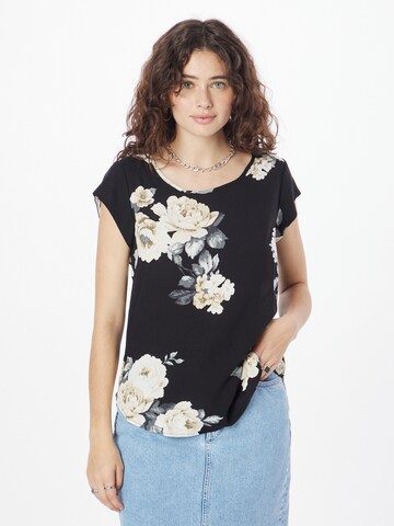 ONLY Bluse 'NOVA' in Schwarz: Vorderseite