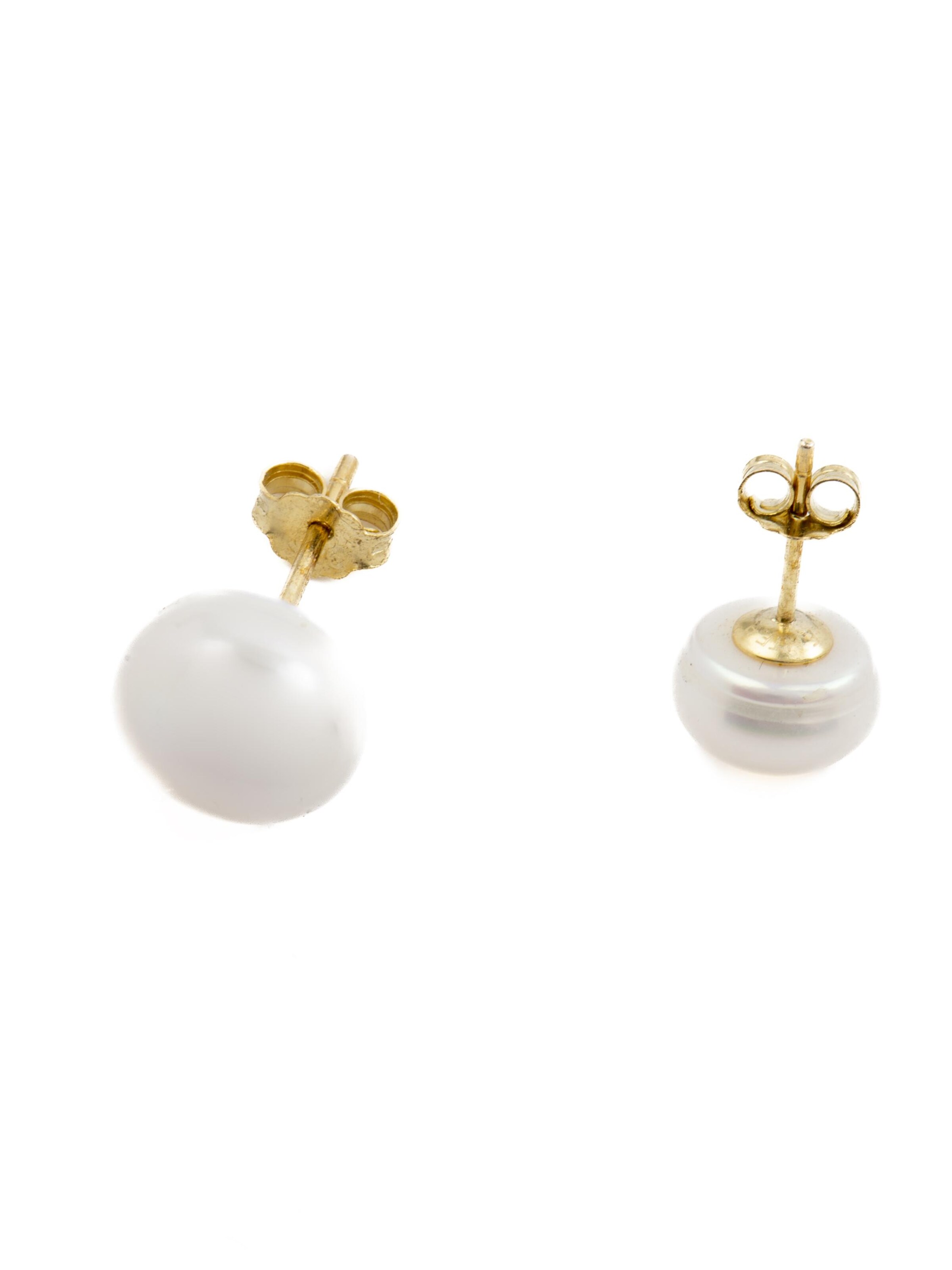 Boucles d'oreilles 'Básico' Luxenter en blanc