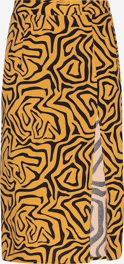 Sijonas iš myMo ROCKS, spalva – garstyčių spalva / tamsiai geltona / juoda, Prekių apžvalga