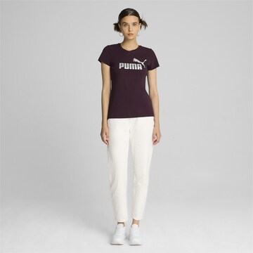 PUMA T-Shirt 'Essentials+' in Lila