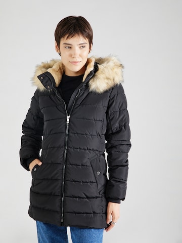 ONLY Winter coat 'CAMILLA' in Black: front