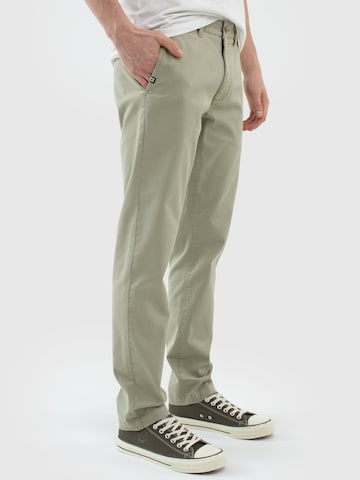 BIG STAR Tapered Chino 'ERHAT ' in Groen