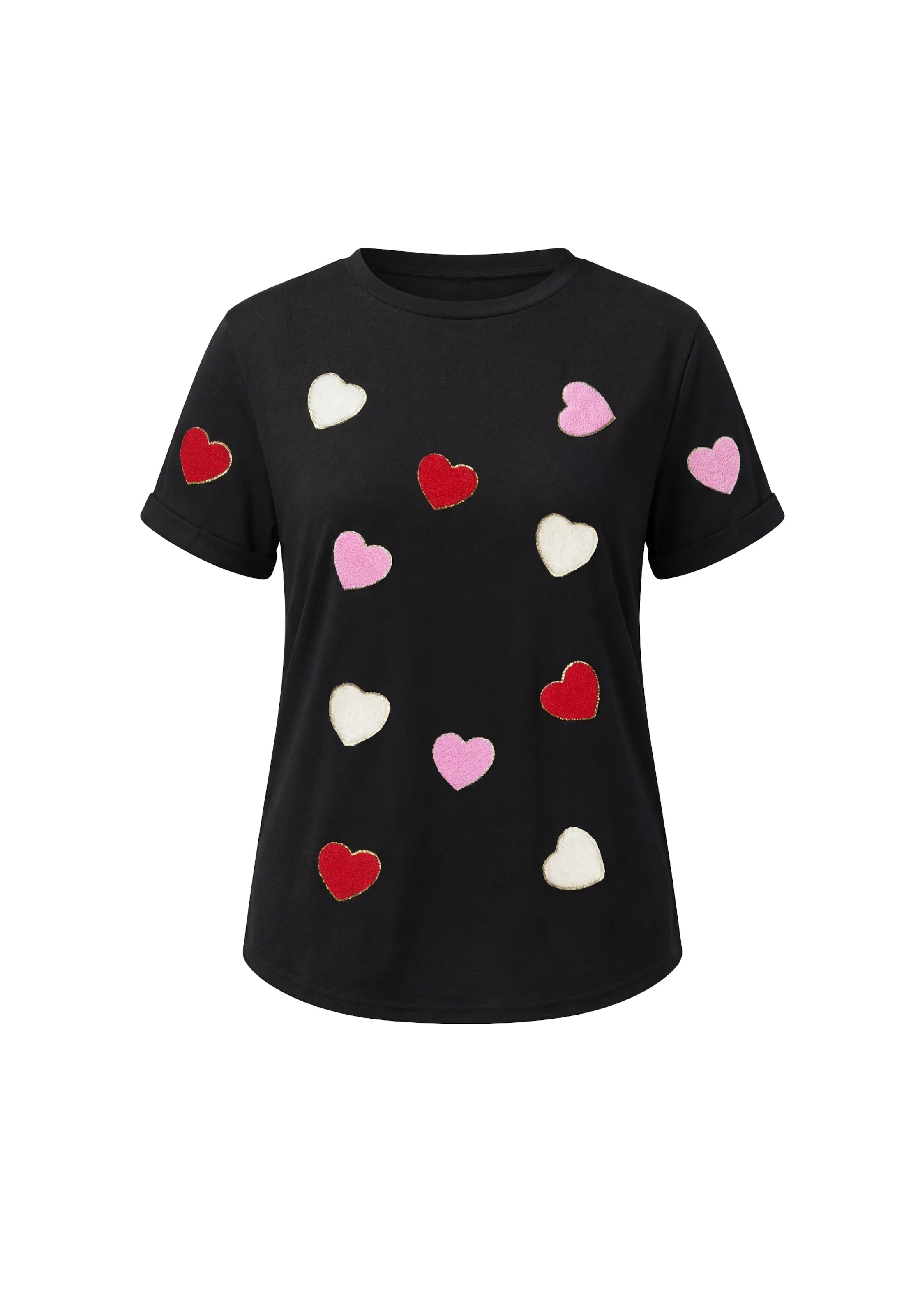 MYMO - Camisa em preto: frente