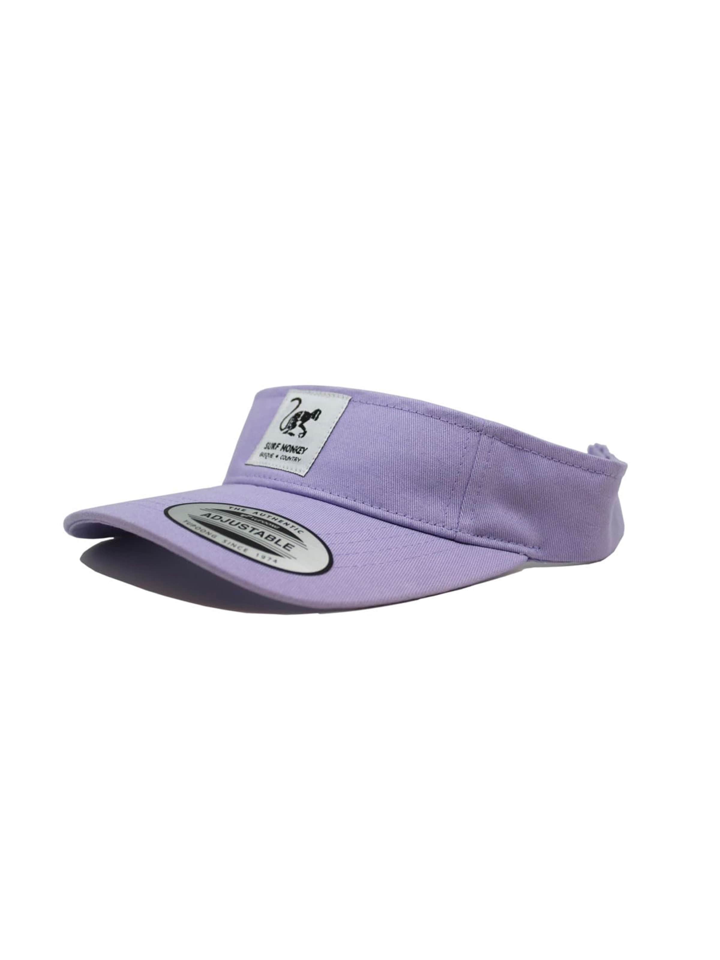 Surf Monkey - Visera en lila: frente