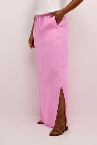 Cream Skirt 'Bellis' in Pink