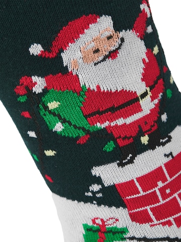 JACK & JONES Κάλτσες 'JACSNOWY XMAS' σε μαύρο