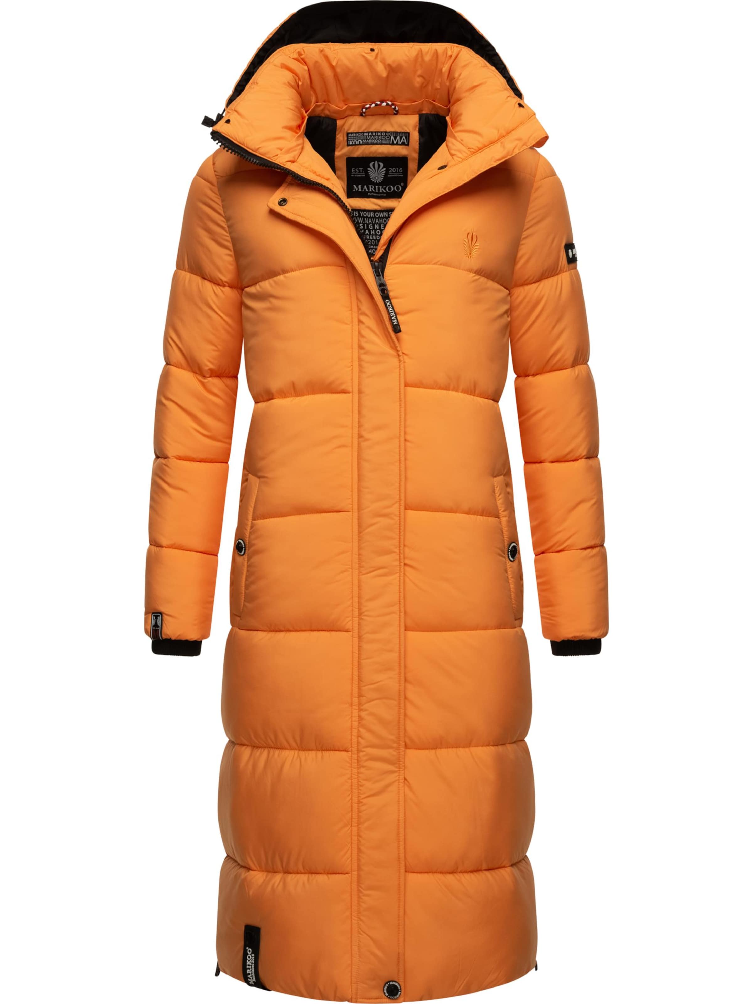 MARIKOO Зимно палто в оранжево