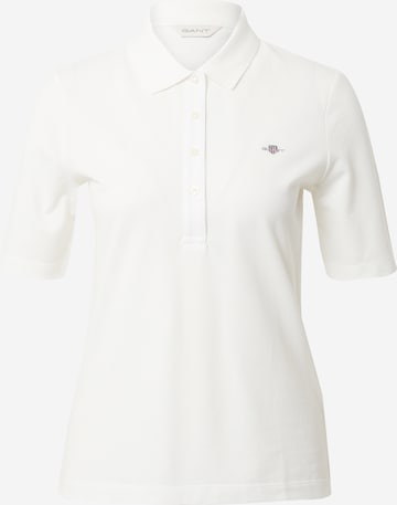 GANT Shirt in Wit: voorkant