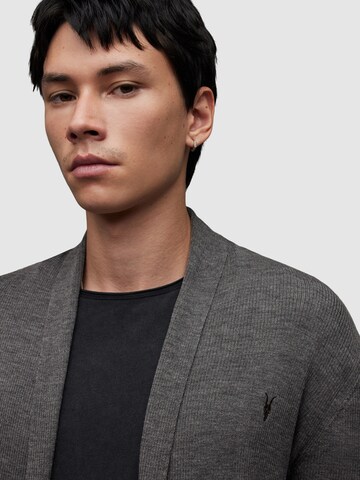 AllSaints - Casaco de malha em cinzento