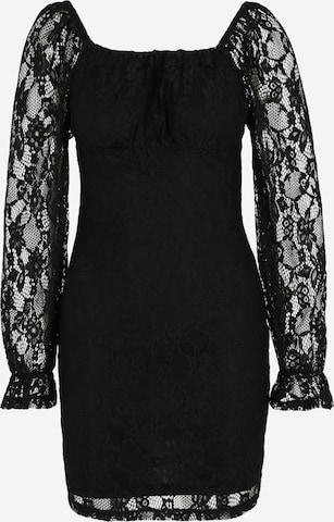 Pieces Petite - Vestido 'SALIRA' en negro: frente