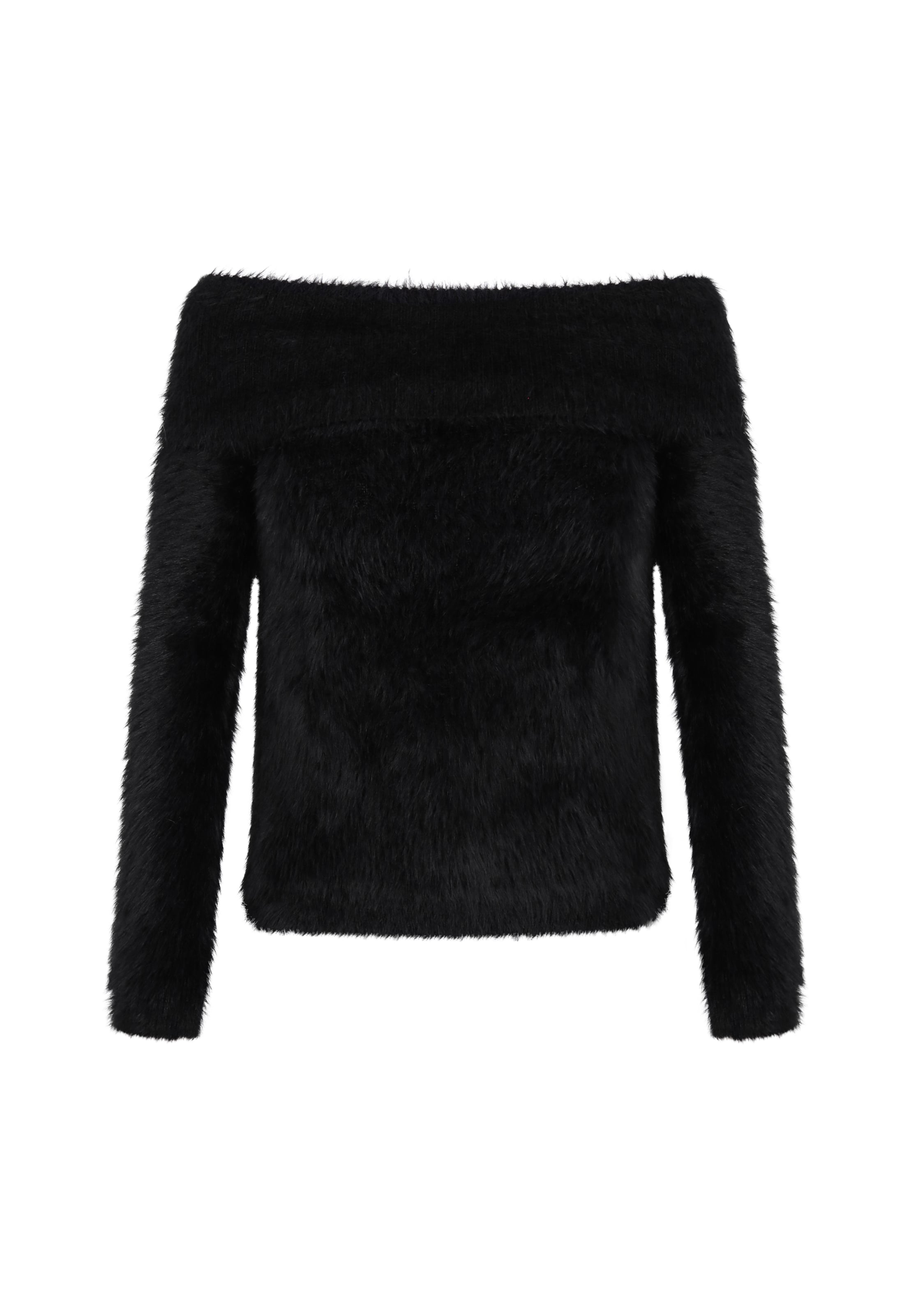 faina Sweater in Black: front