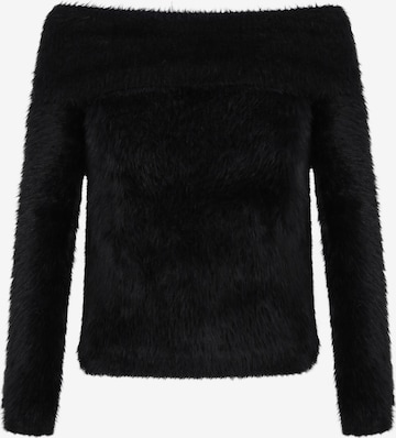faina Pullover in Schwarz: Vorderseite