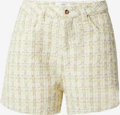 Guido Maria Kretschmer Women Housut 'Valeria' värissä vaaleankeltainen / kulta / valkoinen, Tuotenäkymä