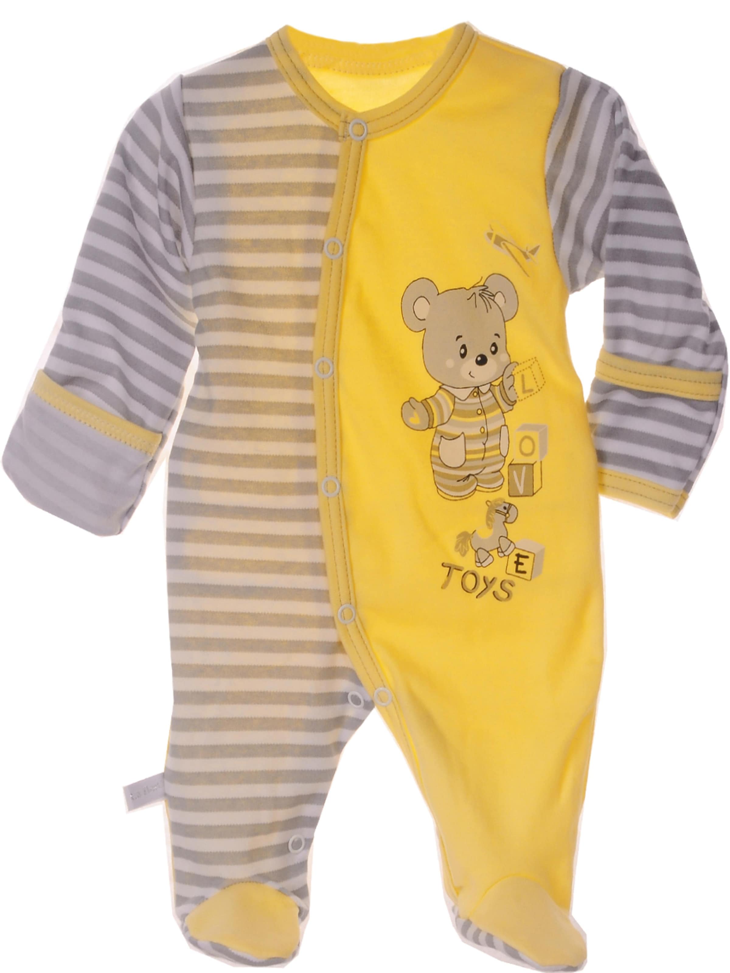 La Bortini Overall‌‌‌‌‌ in Gelb: Vorderseite