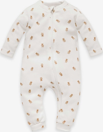 Pinokio Romper/Bodysuit in White: front