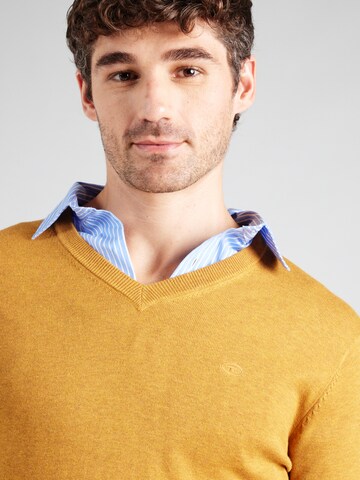 Pullover di TOM TAILOR in giallo