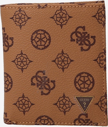 GUESS Wallet in Brown: front