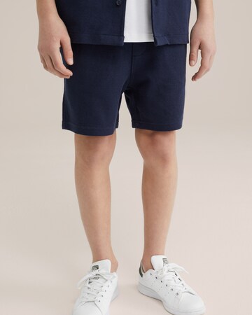 Regular Pantalon WE Fashion en bleu : devant