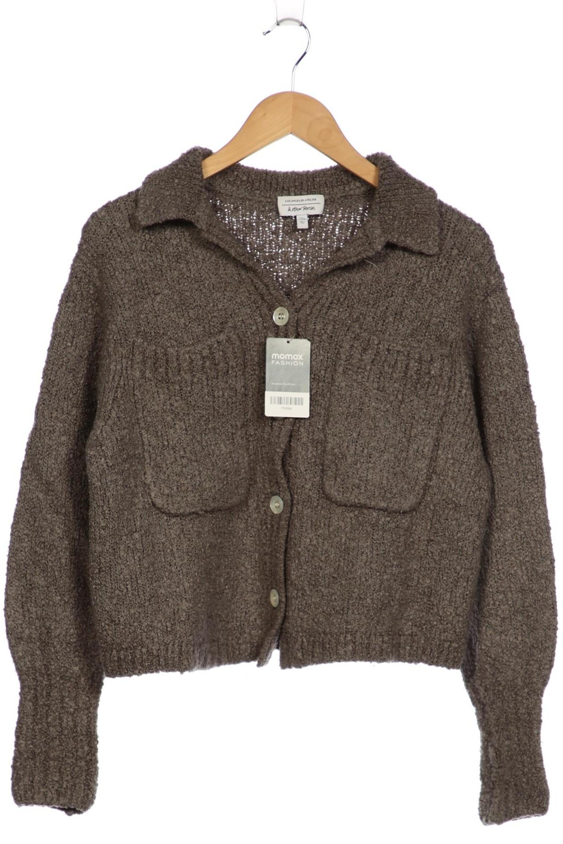 & Other Stories Strickjacke S in Grau: Vorderseite