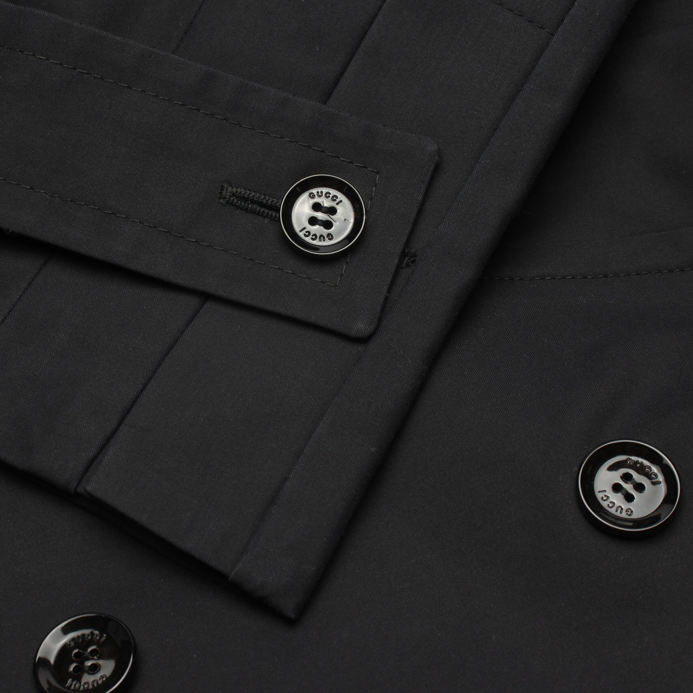 Gucci Jacket & Coat in XS in Black