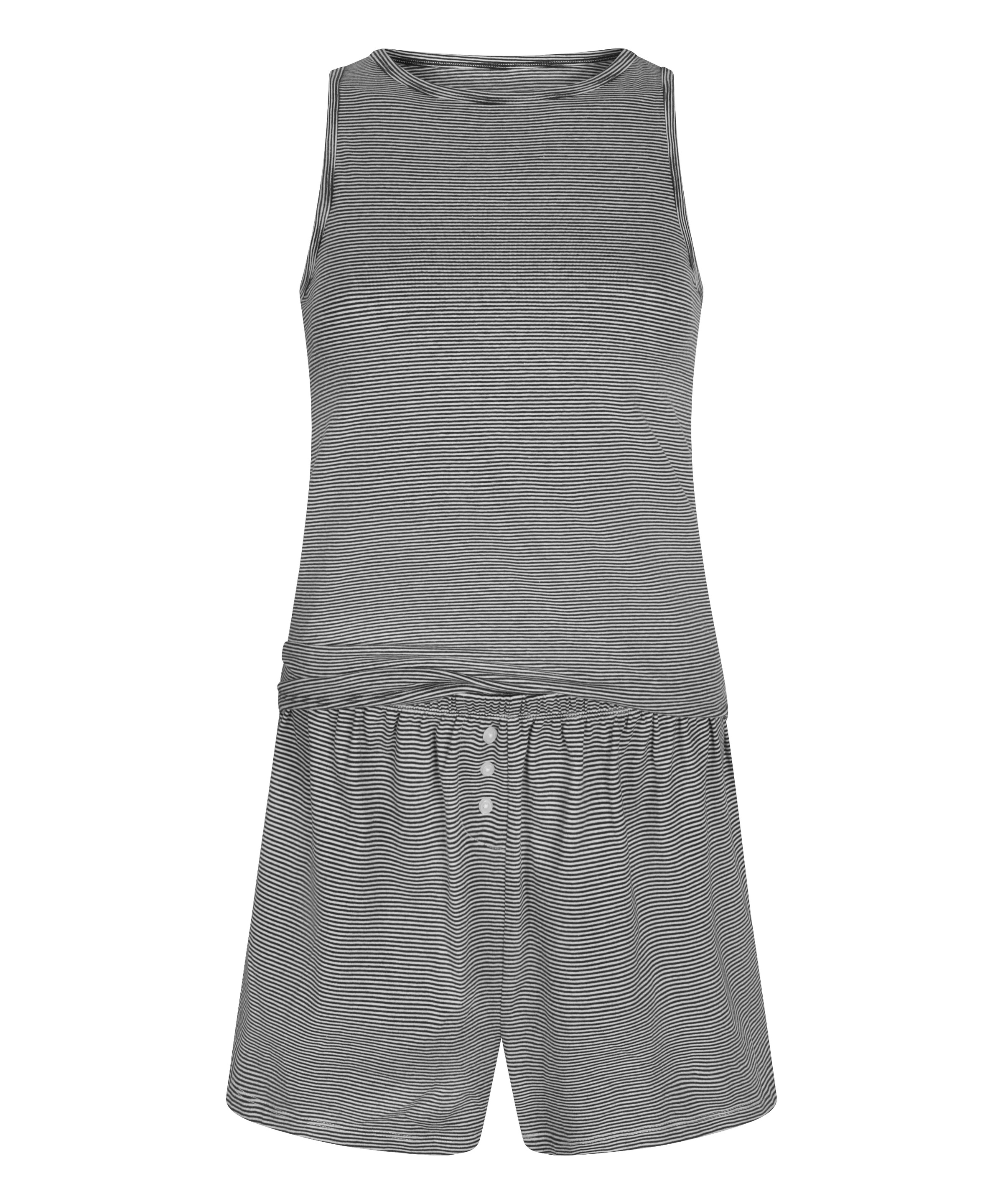 Hunkemöller Pajama in Black: front