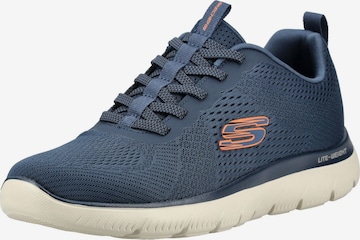 SKECHERS Sneakers 'SUMMITS ECKLER' in Blue: front