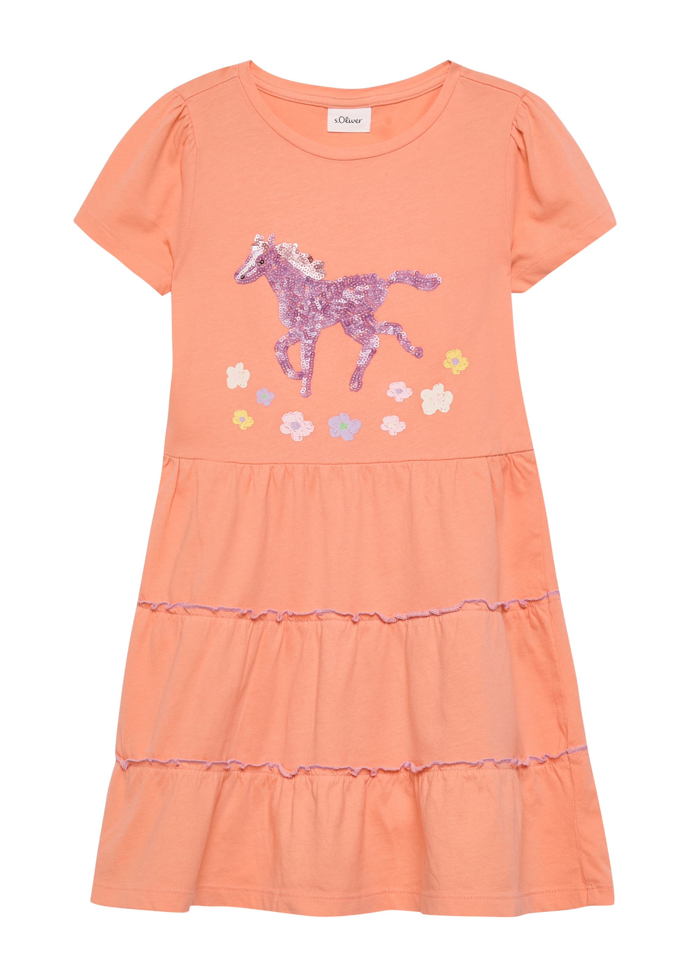 s.Oliver Dress in Orange: front