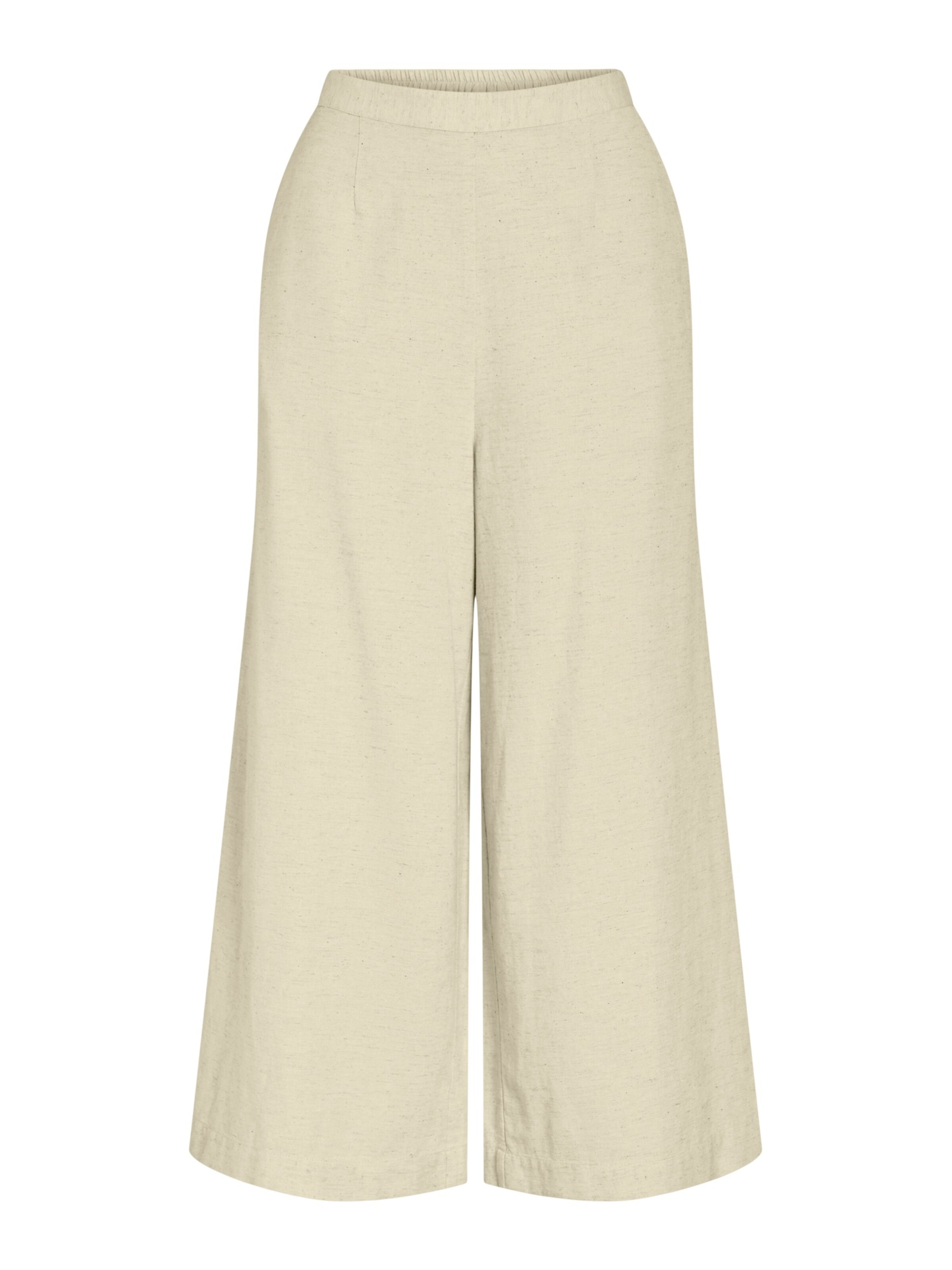 VILA Zvonové kalhoty Kalhoty – bílá: přední strana