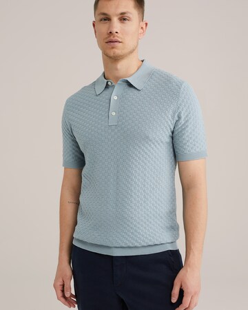 WE Fashion Sweater in Blue: front