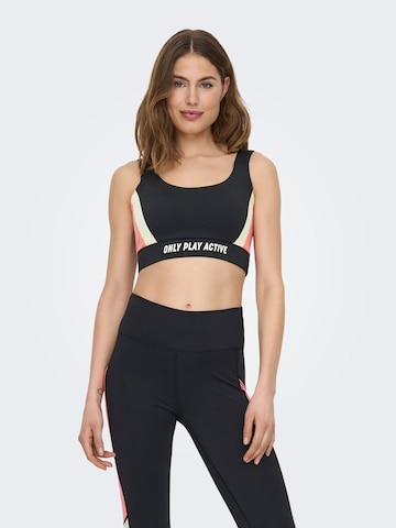 ONLY PLAY Medium Support Sports Bra in Black