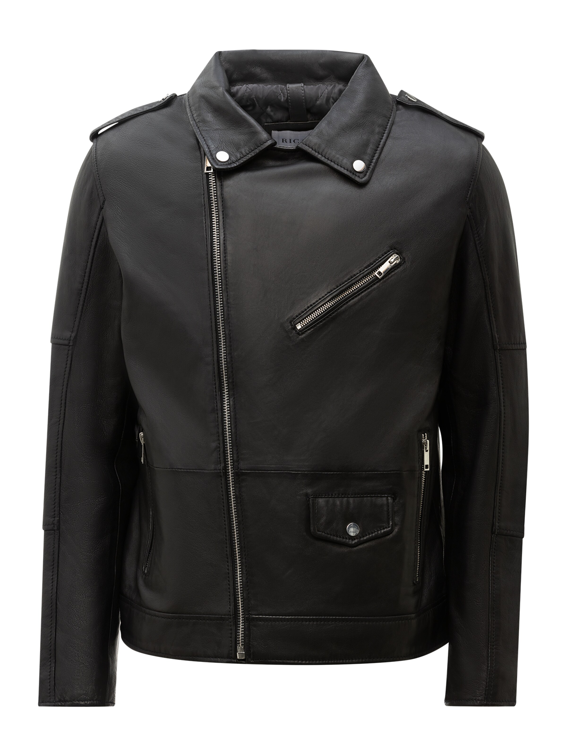 Veste mi-saison 'Pietro' RICANO en noir : devant