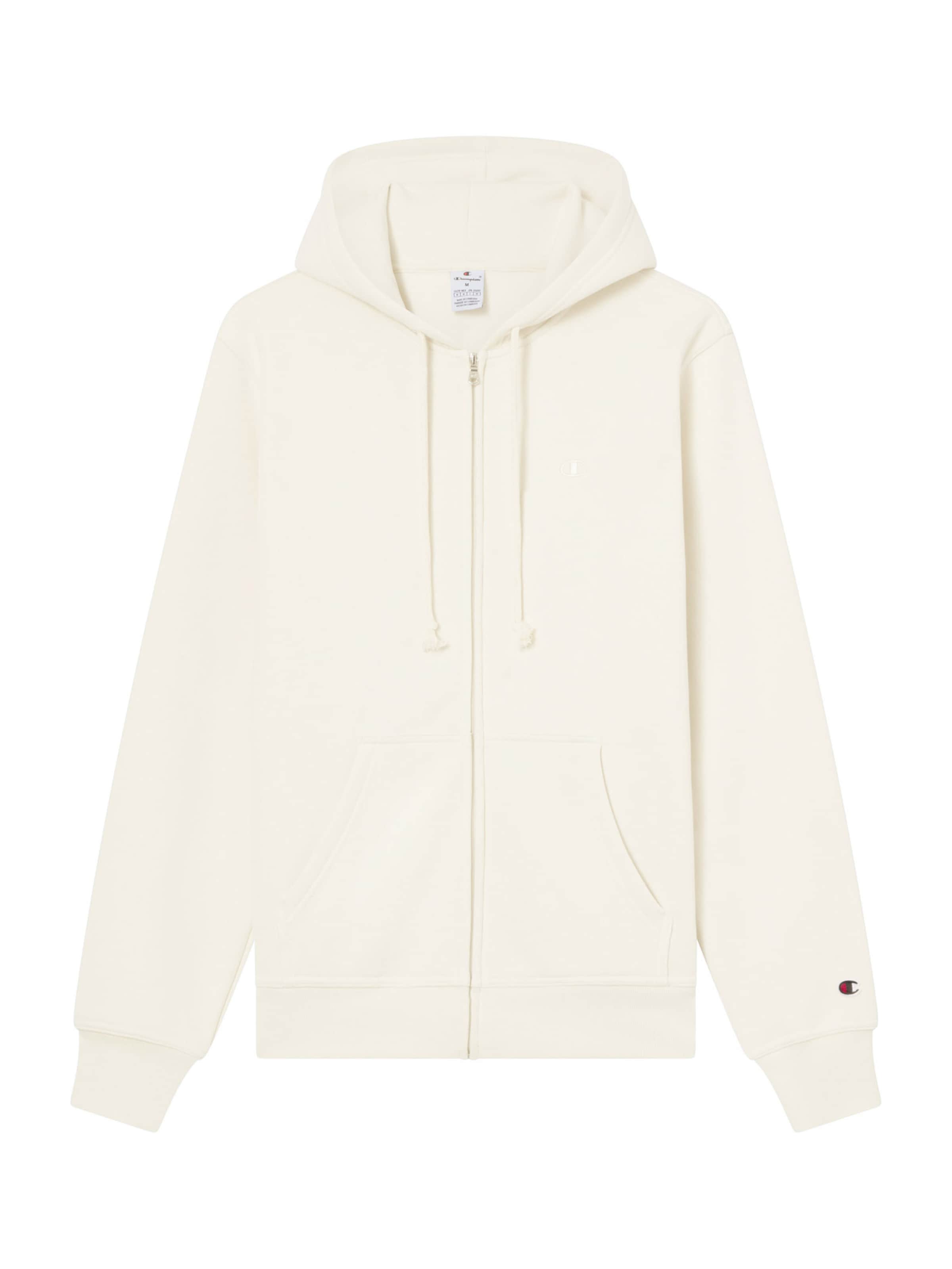 Džemperis iš Champion Authentic Athletic Apparel, spalva – balta, Prekių apžvalga