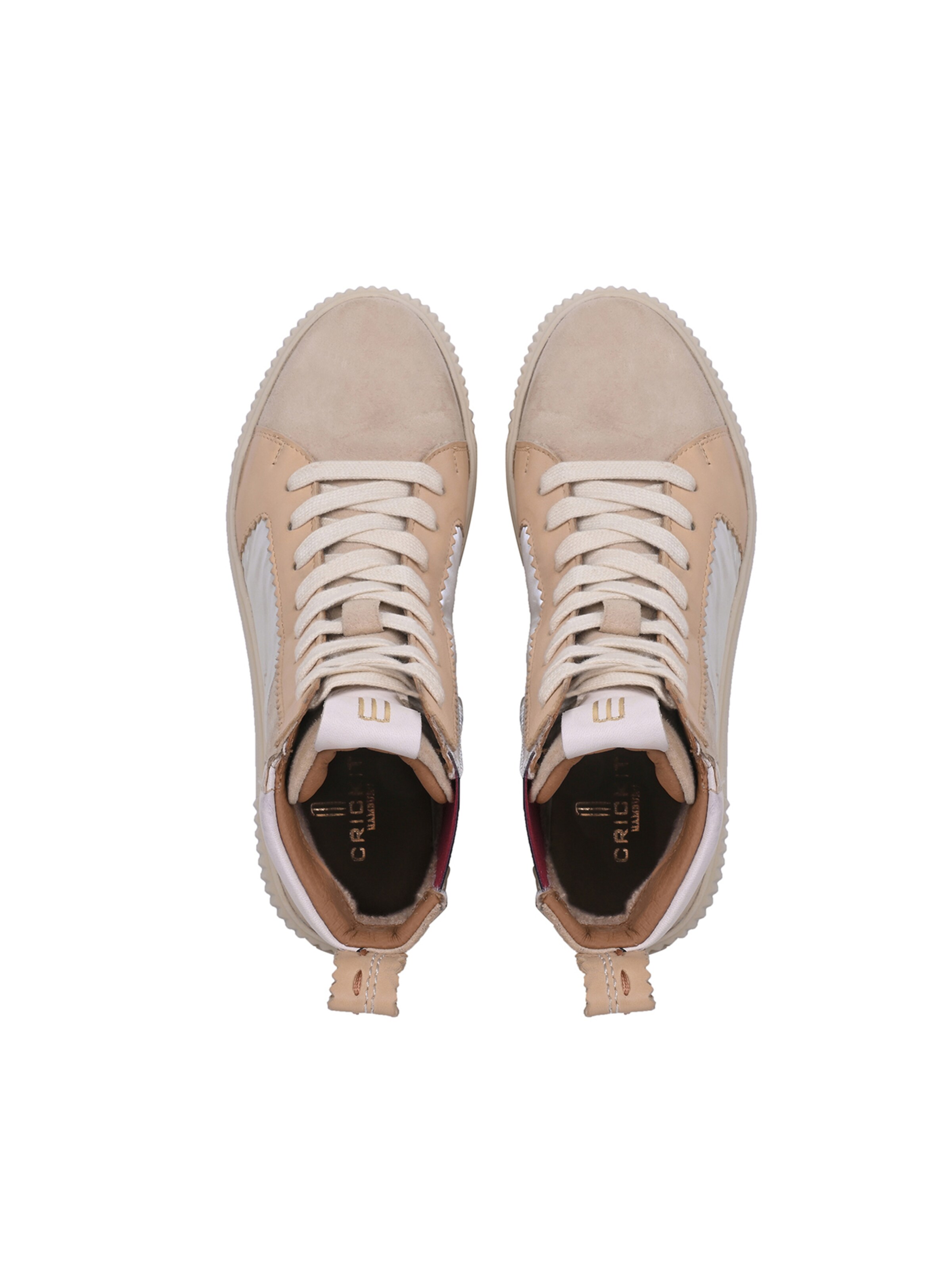 Crickit Sneakers hoog 'NIMA' in Beige