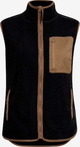 Fransa Vest in Black: front