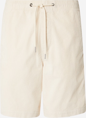 Regular Pantalon 'SLHJACE' SELECTED en beige : devant