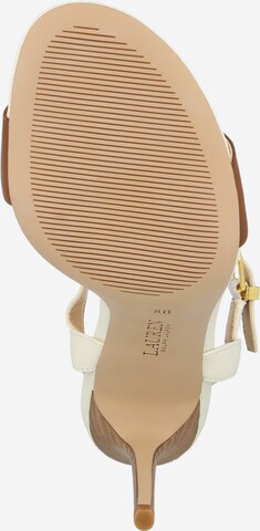 Lauren Ralph Lauren Remienkové sandále - Hnedá