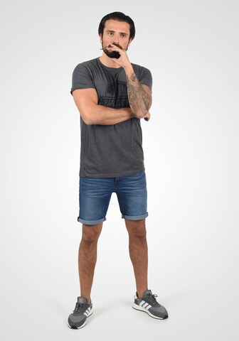 !Solid Regular Jeansshorts 5-Pocket in Blau