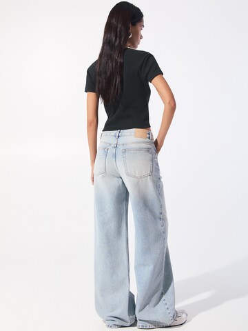 Pull&Bear Tričko – modrá