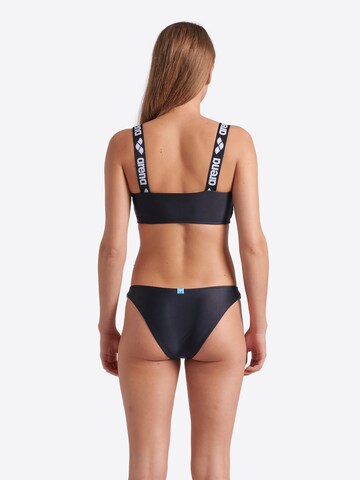 ARENA Bralette Bikini 'ELASTIC SOLID' in Black