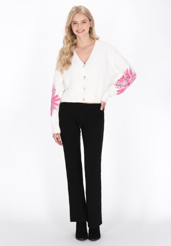 IZIA Knit cardigan in White
