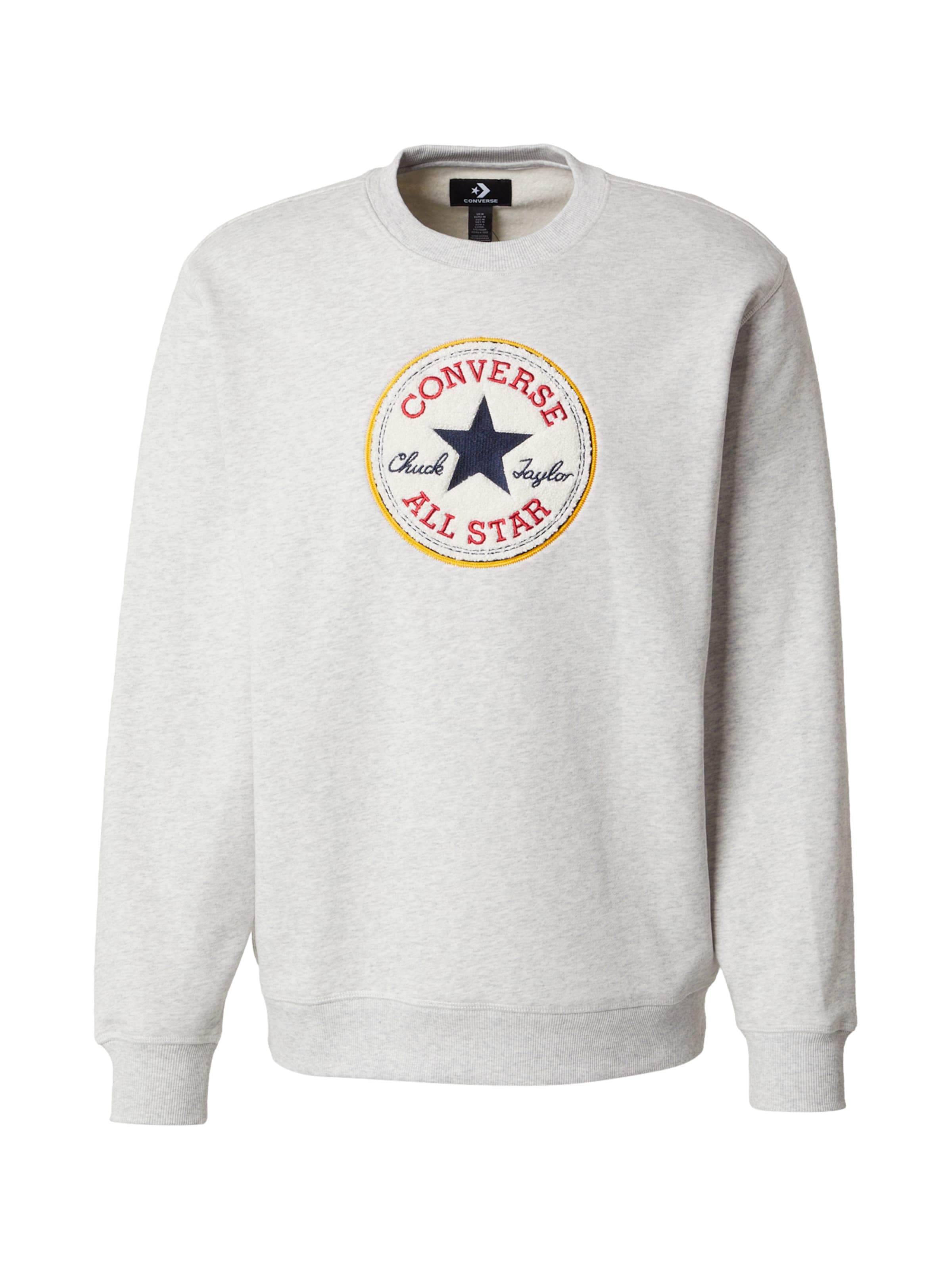 CONVERSE Sweatshirt i grå: framsida