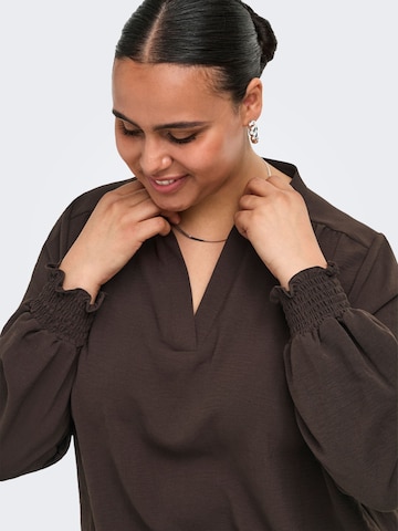 ONLY Carmakoma Bluse  'CARMetta' in Braun