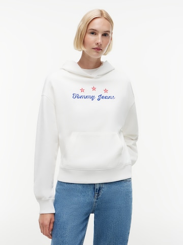 Felpa 'STAR NOVELTY' di Tommy Jeans in bianco