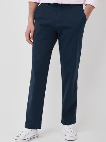 Loosefit Pantalon chino Next en bleu : devant