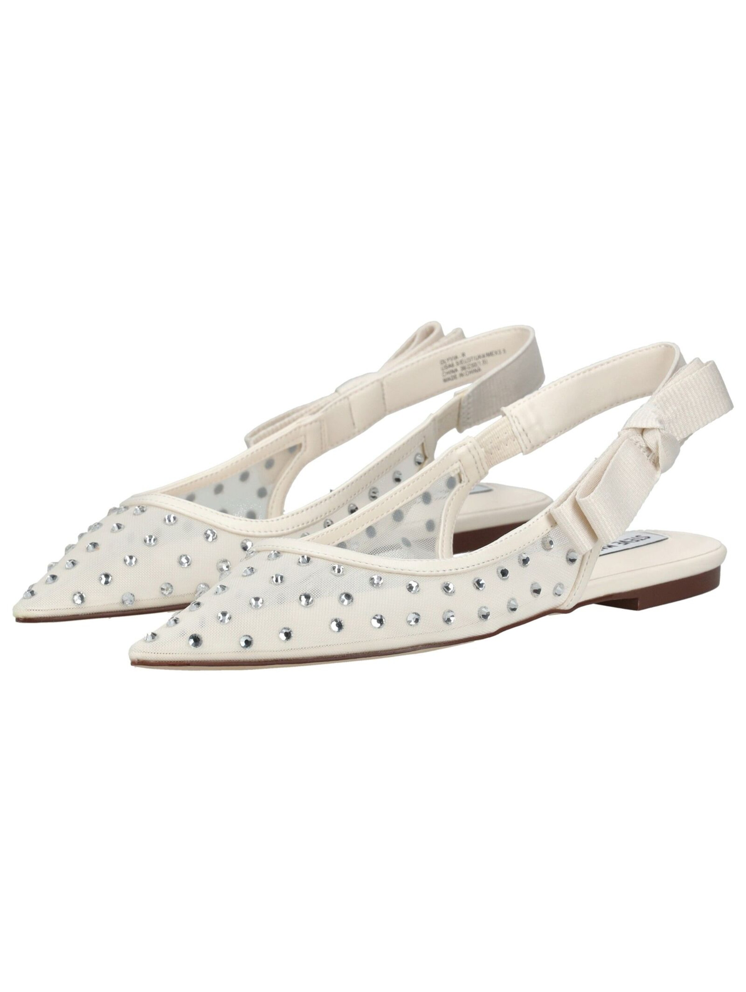 STEVE MADDEN Strap ballerina 'Olyvia-R' in Beige