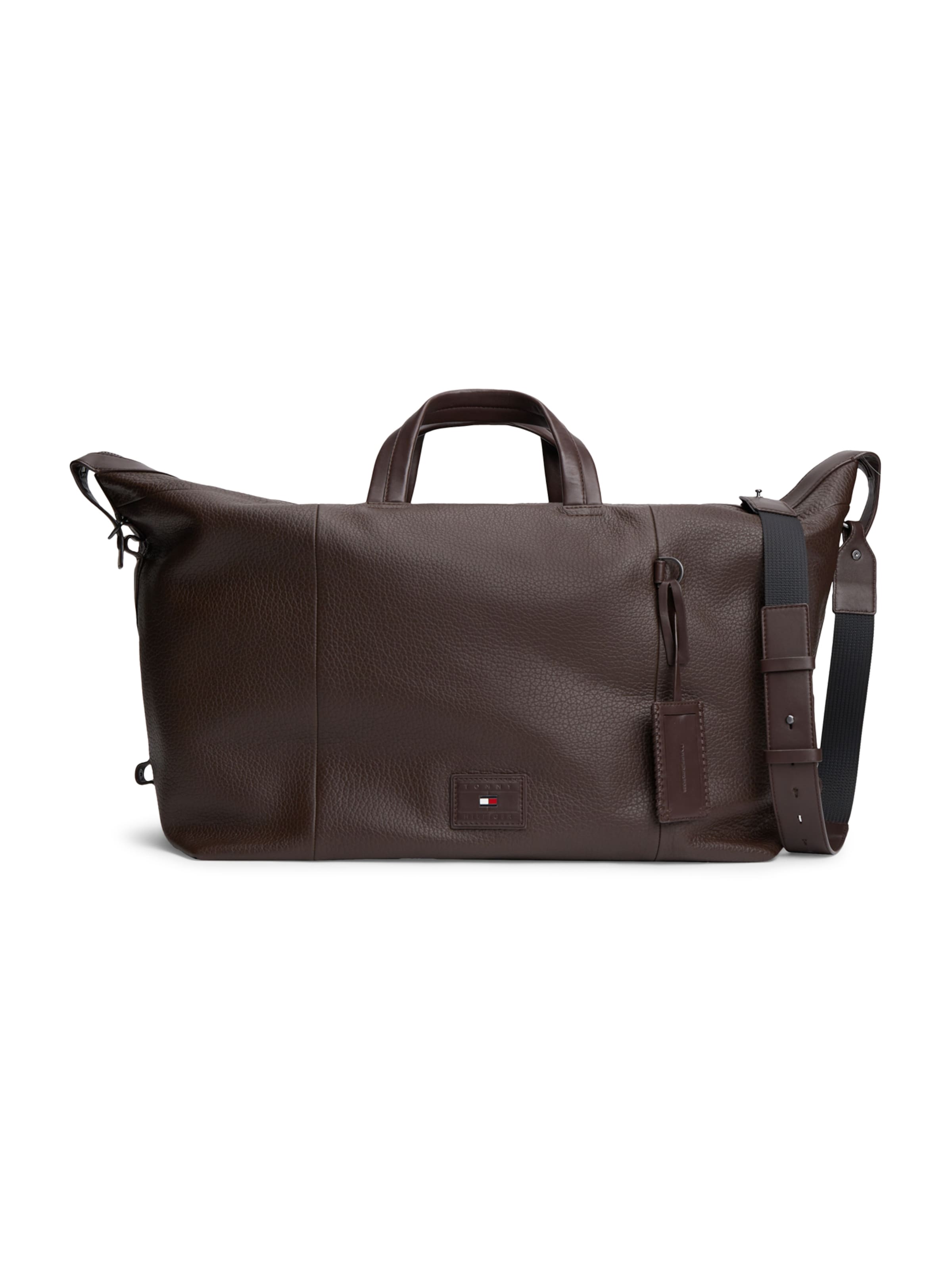 TOMMY HILFIGER Torba podróżna w kolorze brązowy: przód