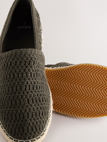 Espadrilles Next en vert