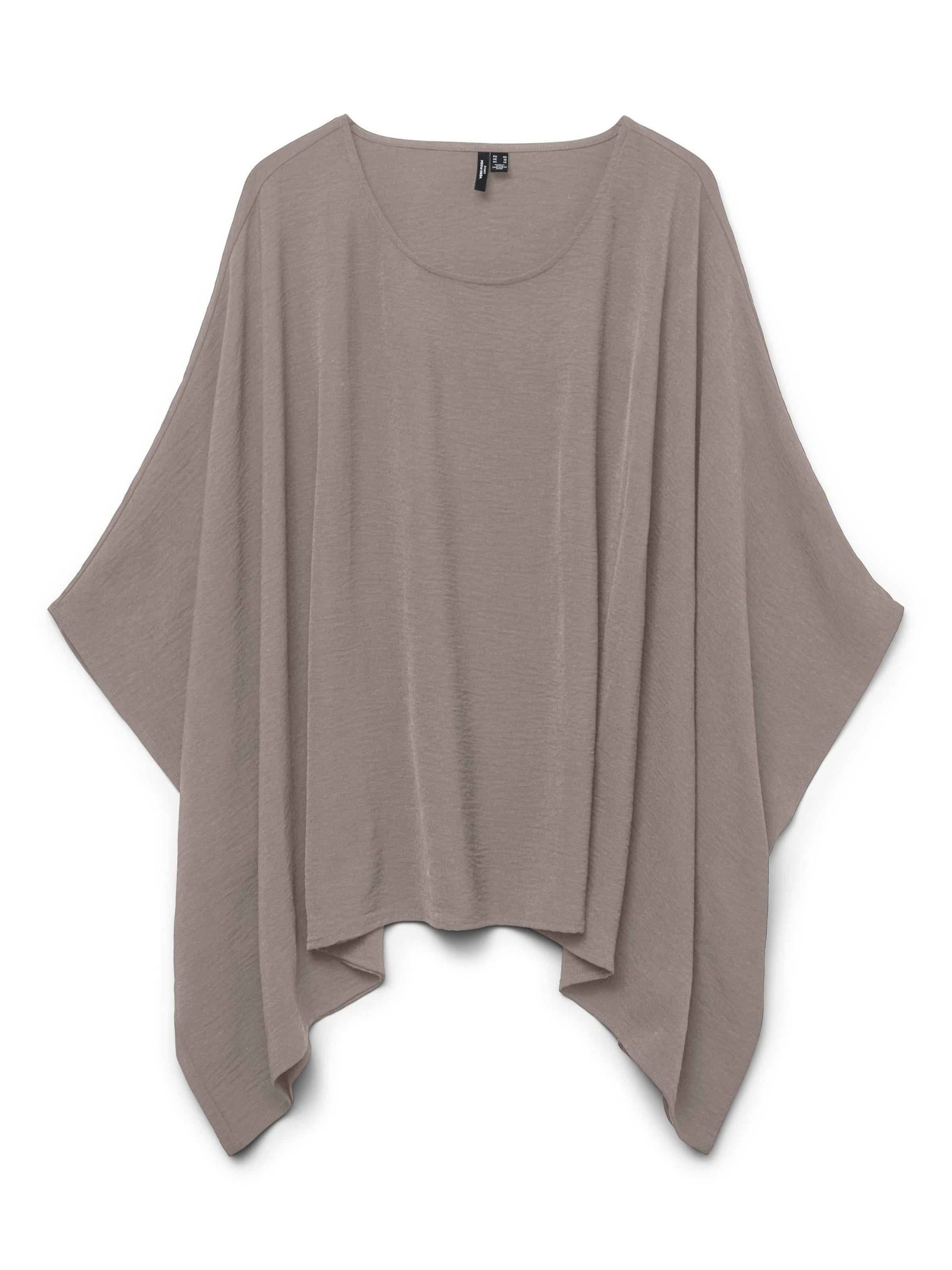 Vero Moda Curve Blouse 'ALVA' in Beige: front