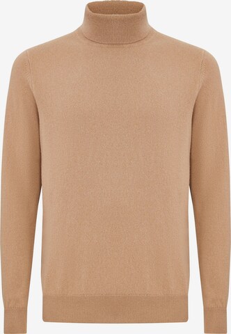 FALKE Pullover 'Pure' in Beige: Vorderseite