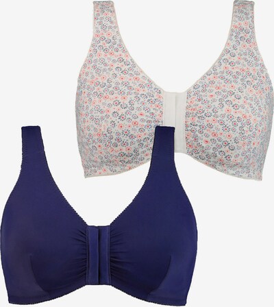 Ulla Popken Sujetador 'Millefleur' en azul / mezcla de colores, Vista del producto
